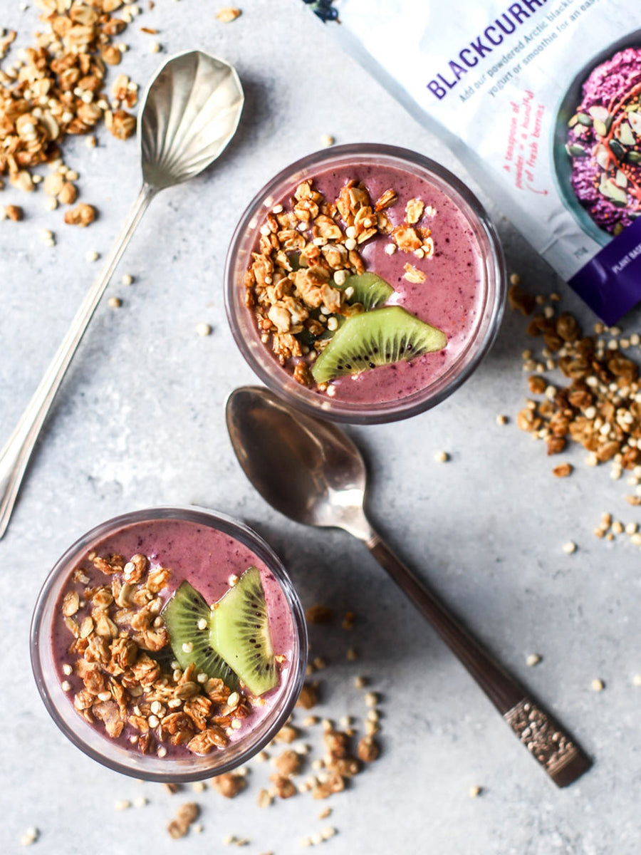 Blackcurrant smoothie