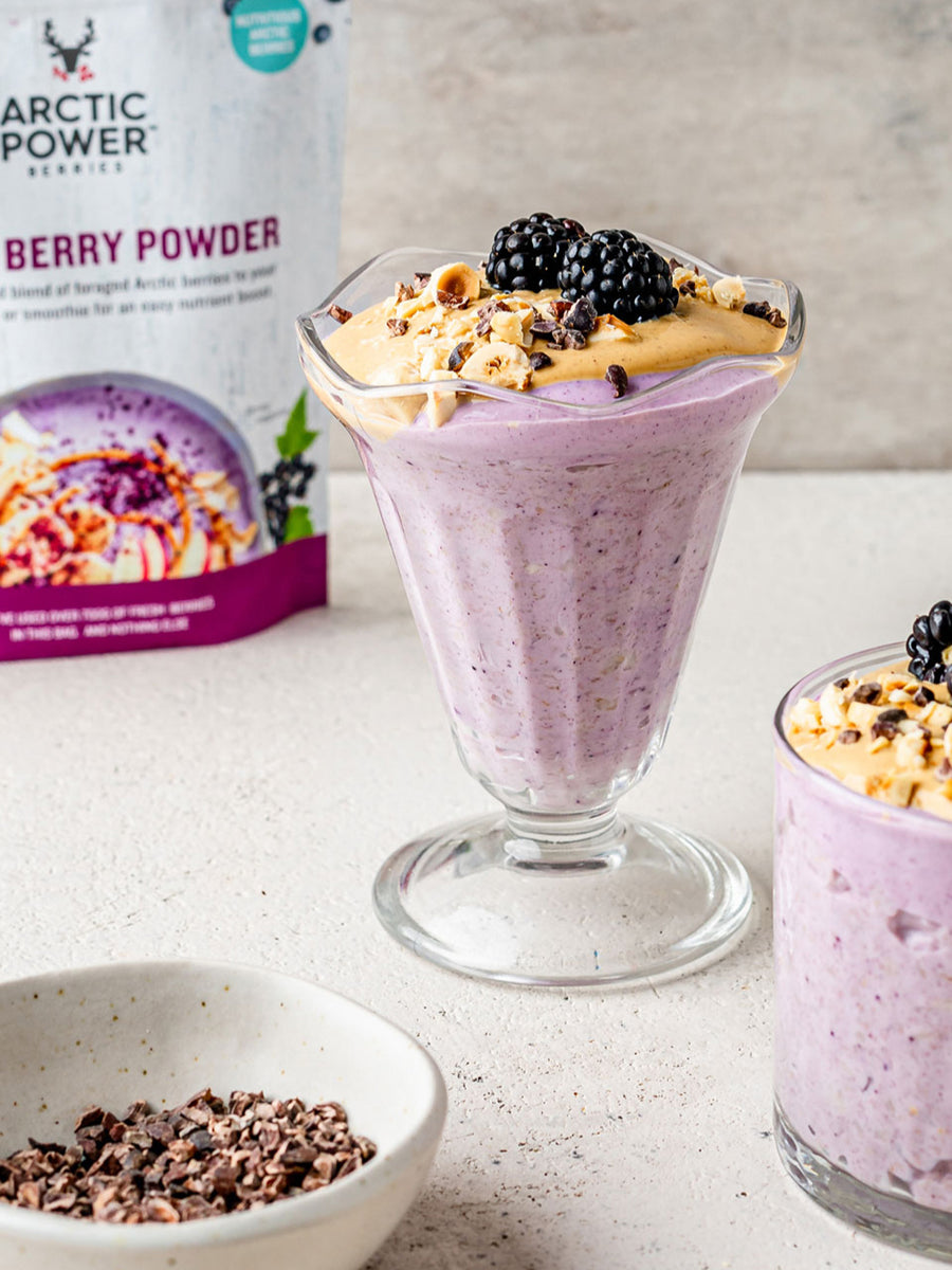 Mixed Berry overnight oats