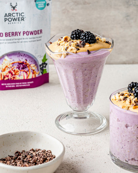 Mixed Berry overnight oats