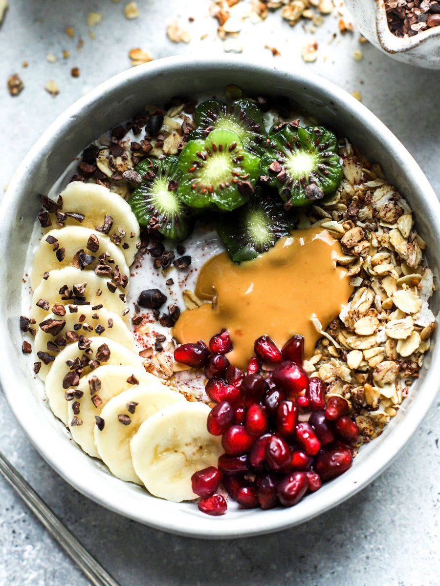 Cranberry and hazelnut porridge